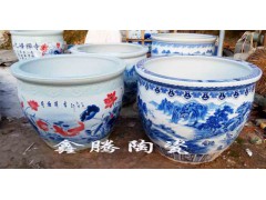 供应青花陶瓷大缸 景德镇陶瓷缸 低价格