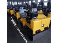 瀝青壓實駕駛式壓路機 山西回填土座駕式軋道機 雙輪小式壓路機