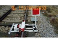 帶轉(zhuǎn)轍機(jī)的固定式脫軌器