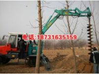 挖掘機(jī)式鉆坑機(jī) 鉆眼機(jī) 打孔機(jī)  輪式挖機(jī)鉆洞機(jī) 質(zhì)保一年