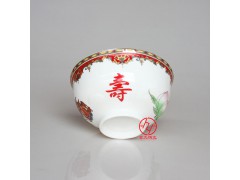 景德镇陶瓷寿碗厂家定做批发