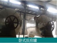 臥式回轉(zhuǎn)反應(yīng)罐-水玻璃反應(yīng)罐-活性炭脫鹽反應(yīng)罐