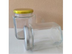 六角玻璃蜂蜜瓶
